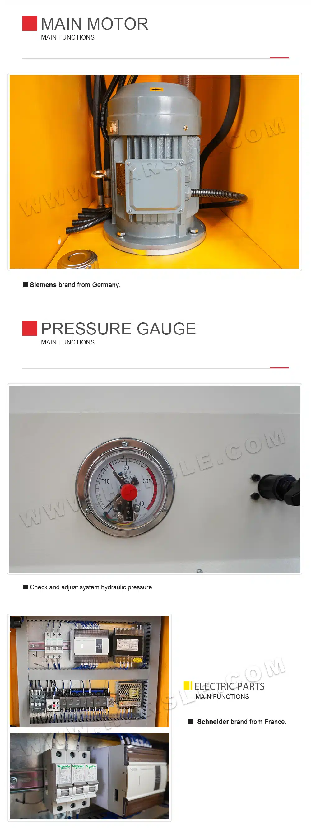hydraulic press detail 2